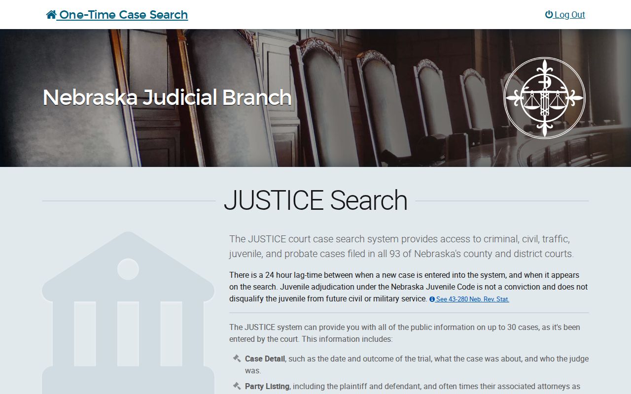 Dodge County warrant check JUSTICE public search