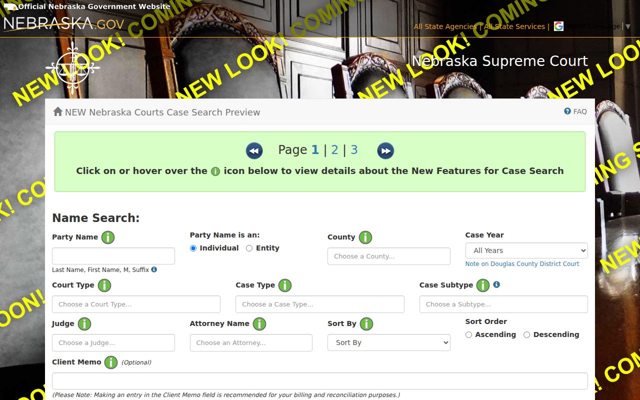 Dodge County warrant check search interface source