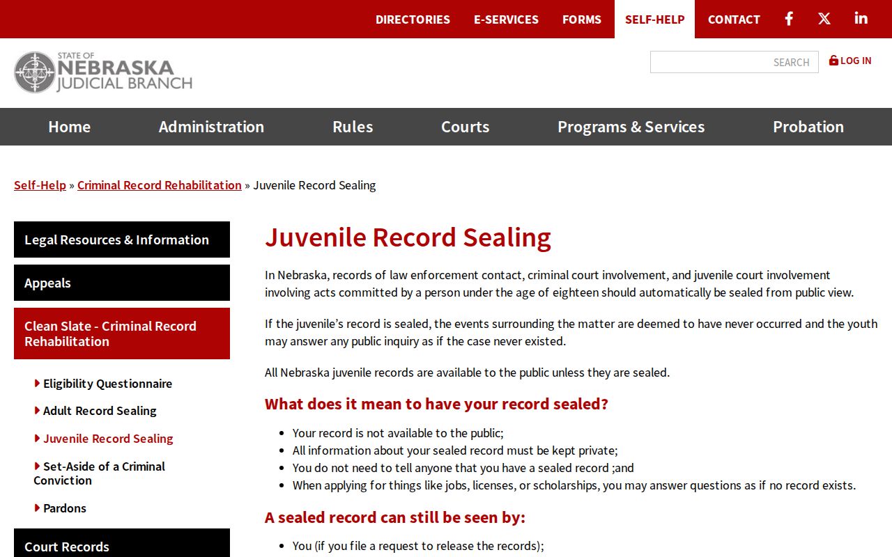 Hooper warrant records Nebraska court access source