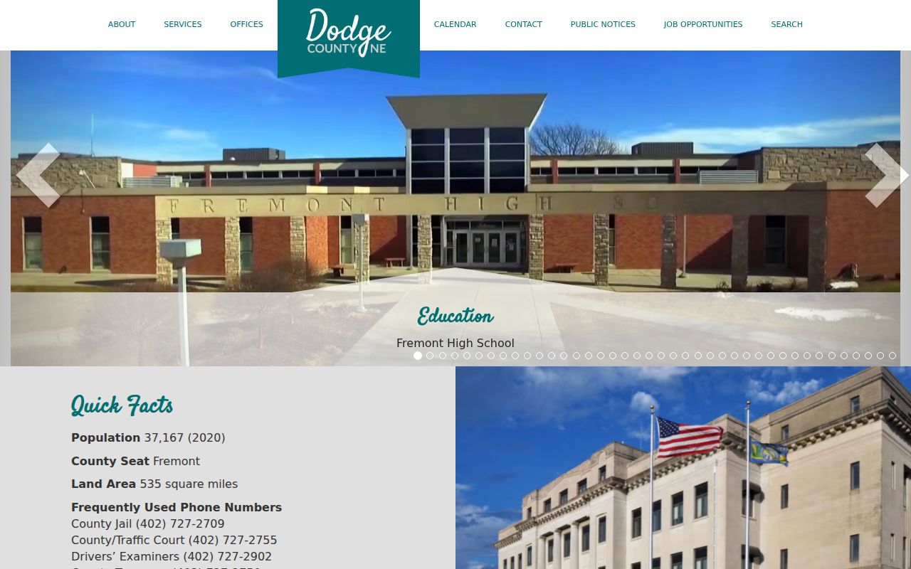 Dodge County warrant records courthouse source